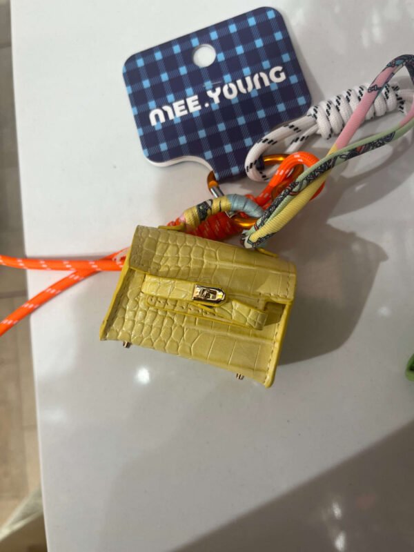 Mini designer bag charms - 图片 2