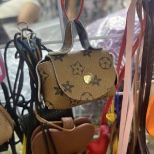 Mini designer bag charms